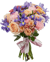 cream roses bouquet. USA