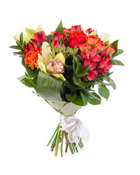 orchid and alstroemerias. USA